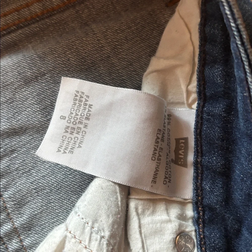 Classic Bootcut Levi Blue Women's Jeans - Picture 3 of 5